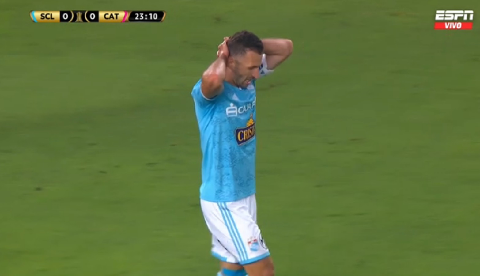 Horacio Calcaterra Sacó Un Potente Remate Y Casi Anota Gol Para Sporting Cristal Vs U Católica 5645