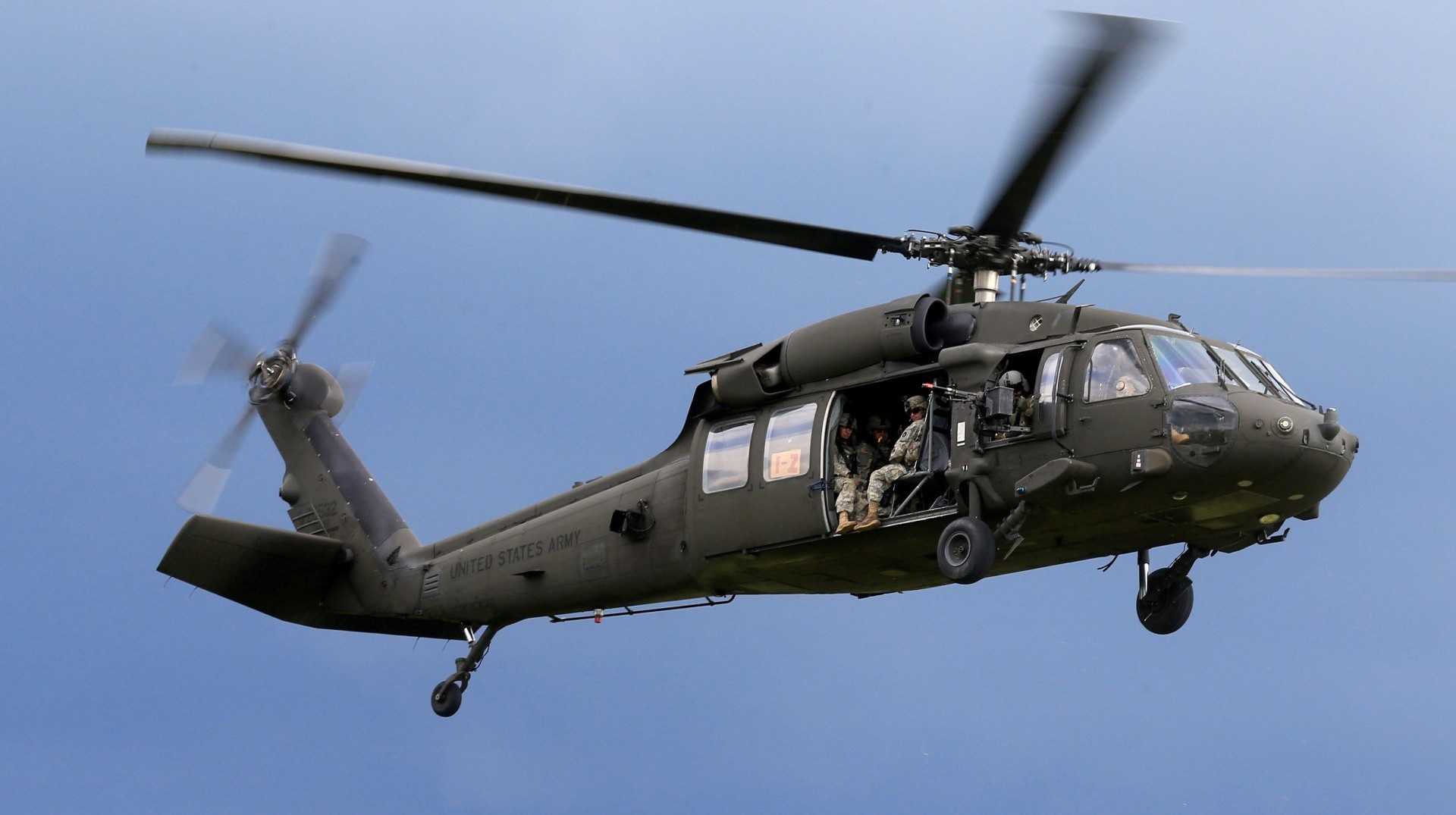 Helicóptero Black Hawk.