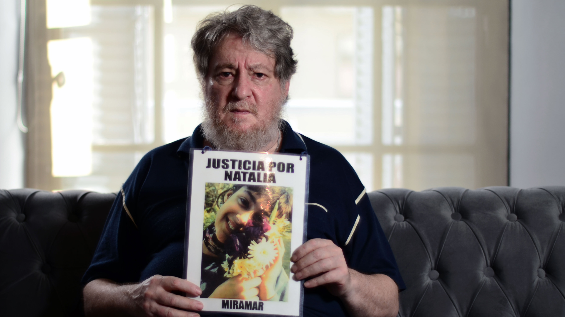 Natalia Melmann's father asks for justice for his daughter (Matías Arbotto)