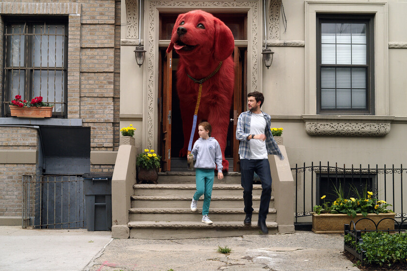 "Clifford: el gran perro rojo" es una película infantil y de animación de 2021, dirigida por Walt Becker. (Paramount Pictures)
