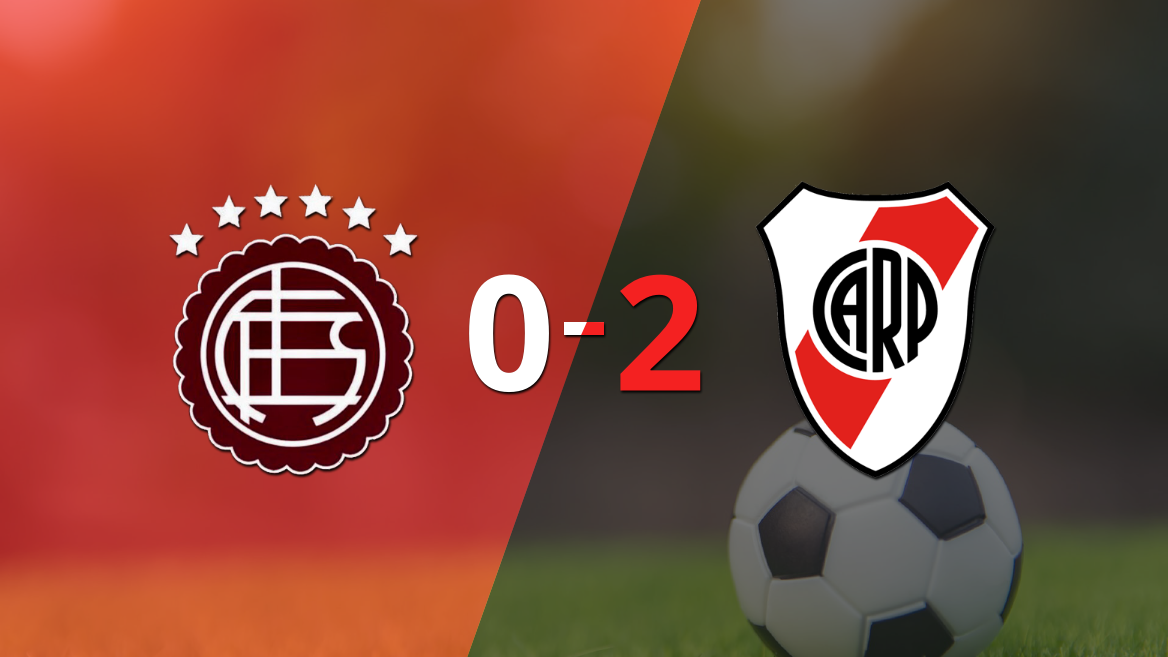 River Plate fue superior y venció por dos goles a Lanús en la Fortaleza