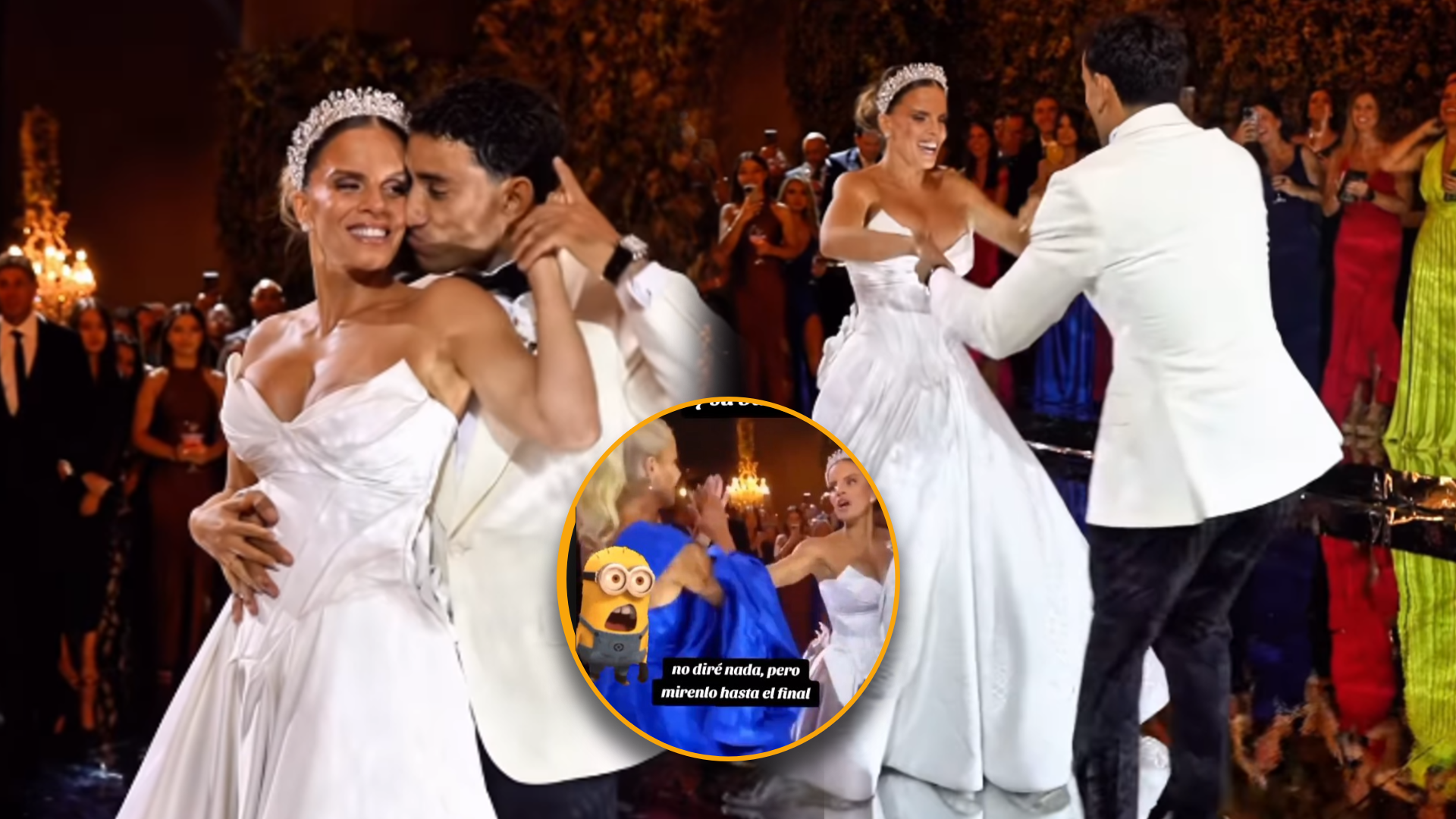 Alejandra Baigorria rechaza a su madre por adelantarse en el primer baile  de bodas con Said Palao - Infobae