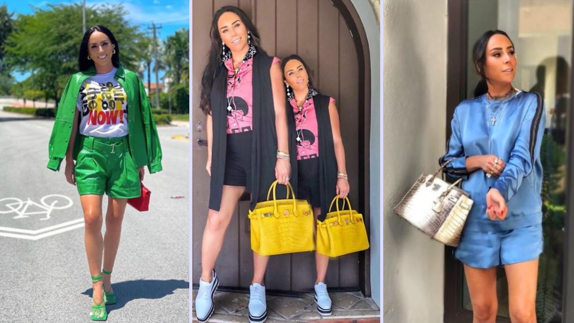 La socialité recurrentemente compartía en sus redes sociales accesorios y atuendos de gran lujo, como su colección de exclusivos bolsos (Foto: Instagram/@inesgomezmont)
