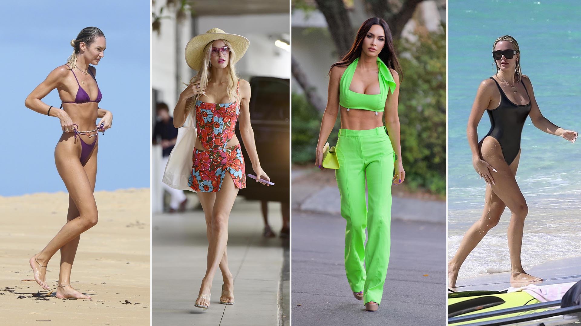 Candice Swanepoel disfrutó de la playa en Brasil, Joy Corrigan hizo compras en Miami: celebrities en un click