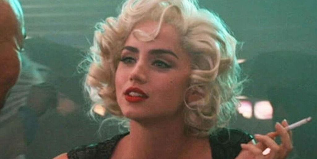 Ana de Armas como Marilyn Monroe en el biopic "Rubio".  (Netflix)