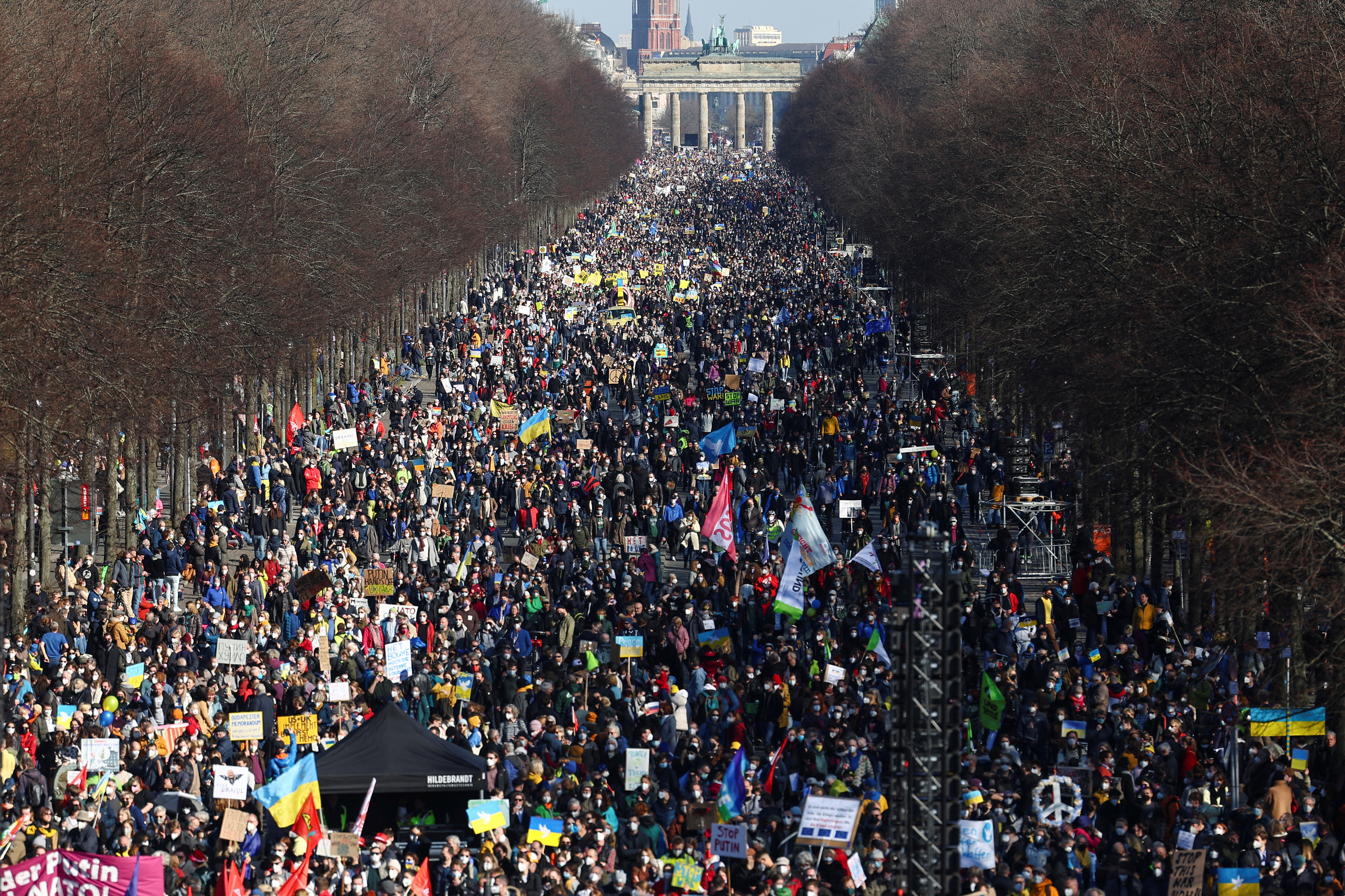 митинг в германии