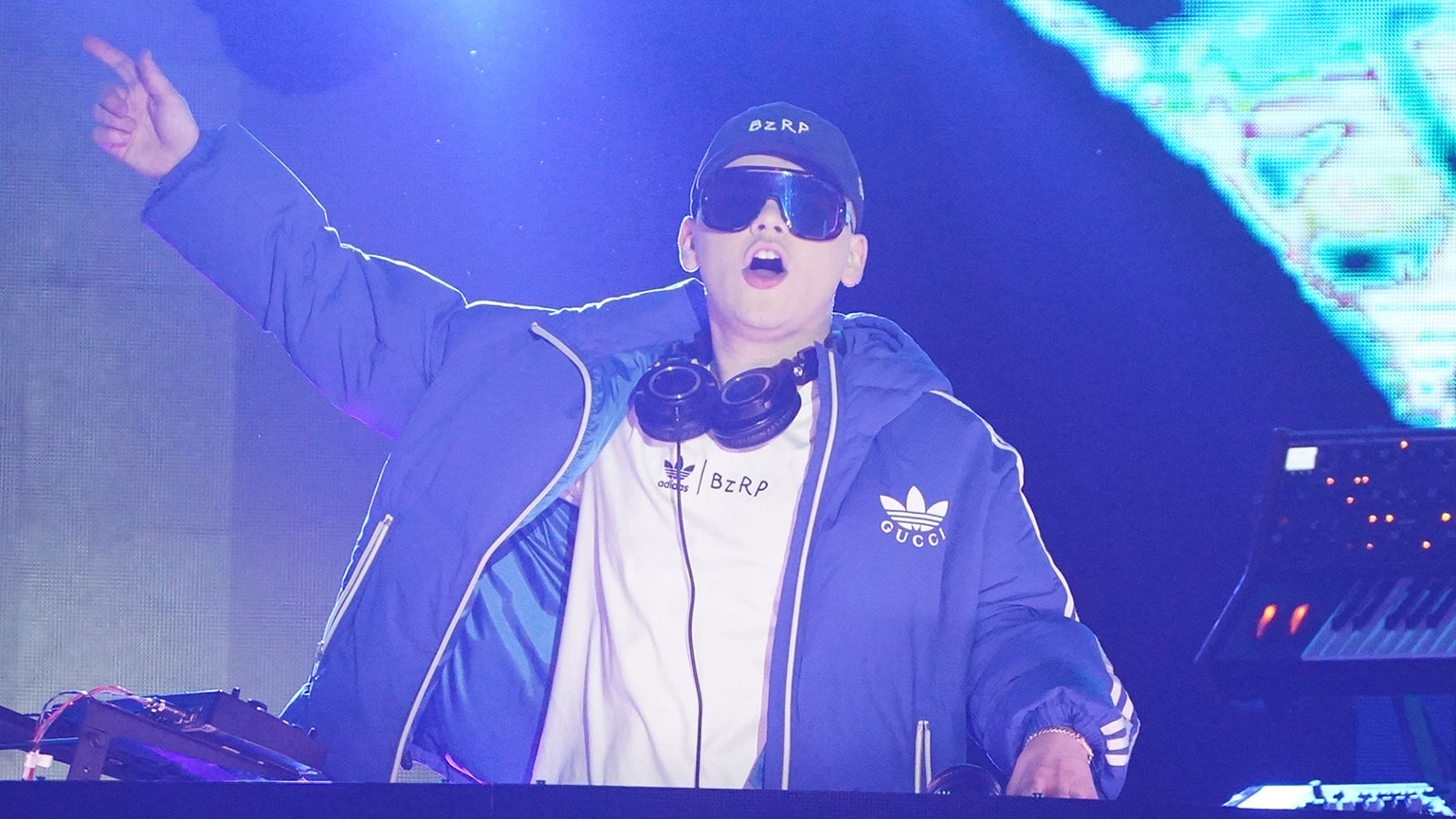 Bizarrap se present&oacute; con su primer show propio en el Hip&oacute;dromo de Palermo (Foto: Franco Fafasuli)