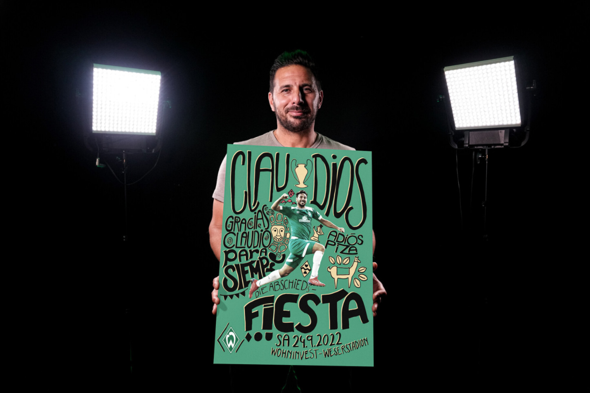 Pizarro anunció hace pocos días su partido de despedida. (Foto: Werder Bremen)