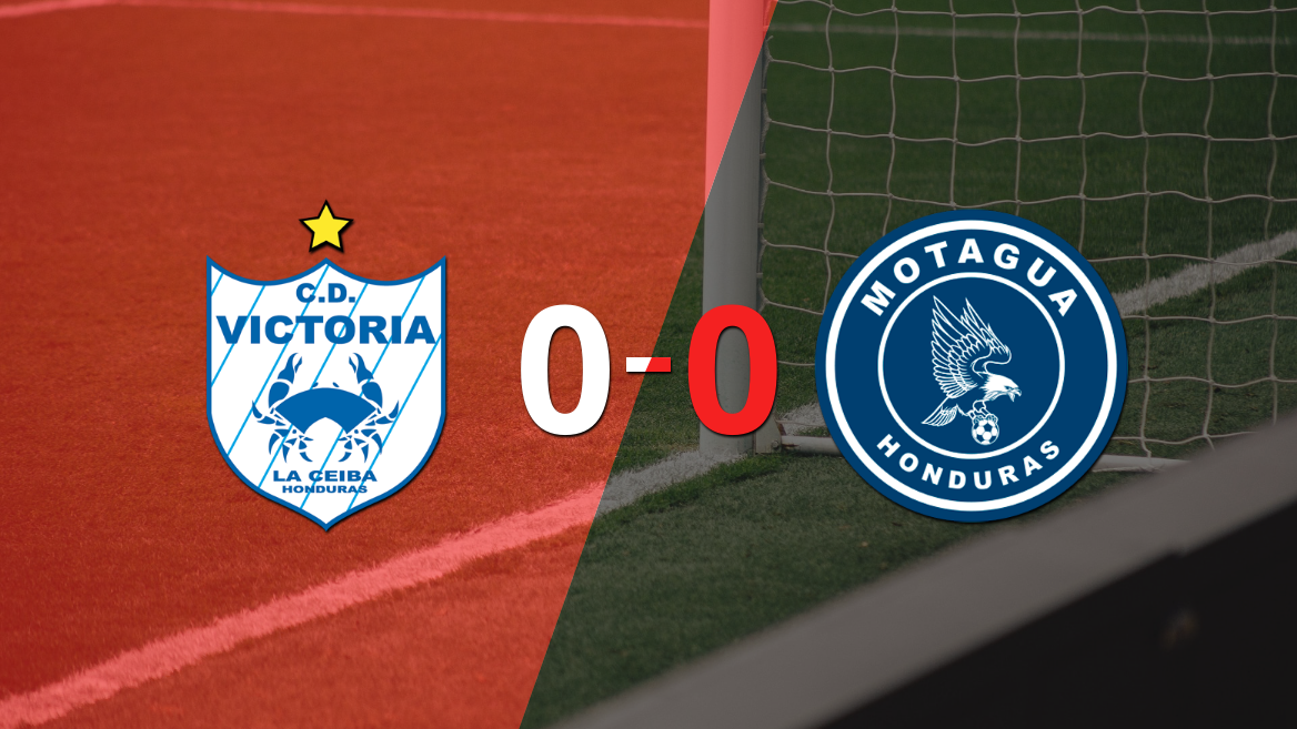 CD Victoria y Motagua no se hicieron daño y empataron sin goles