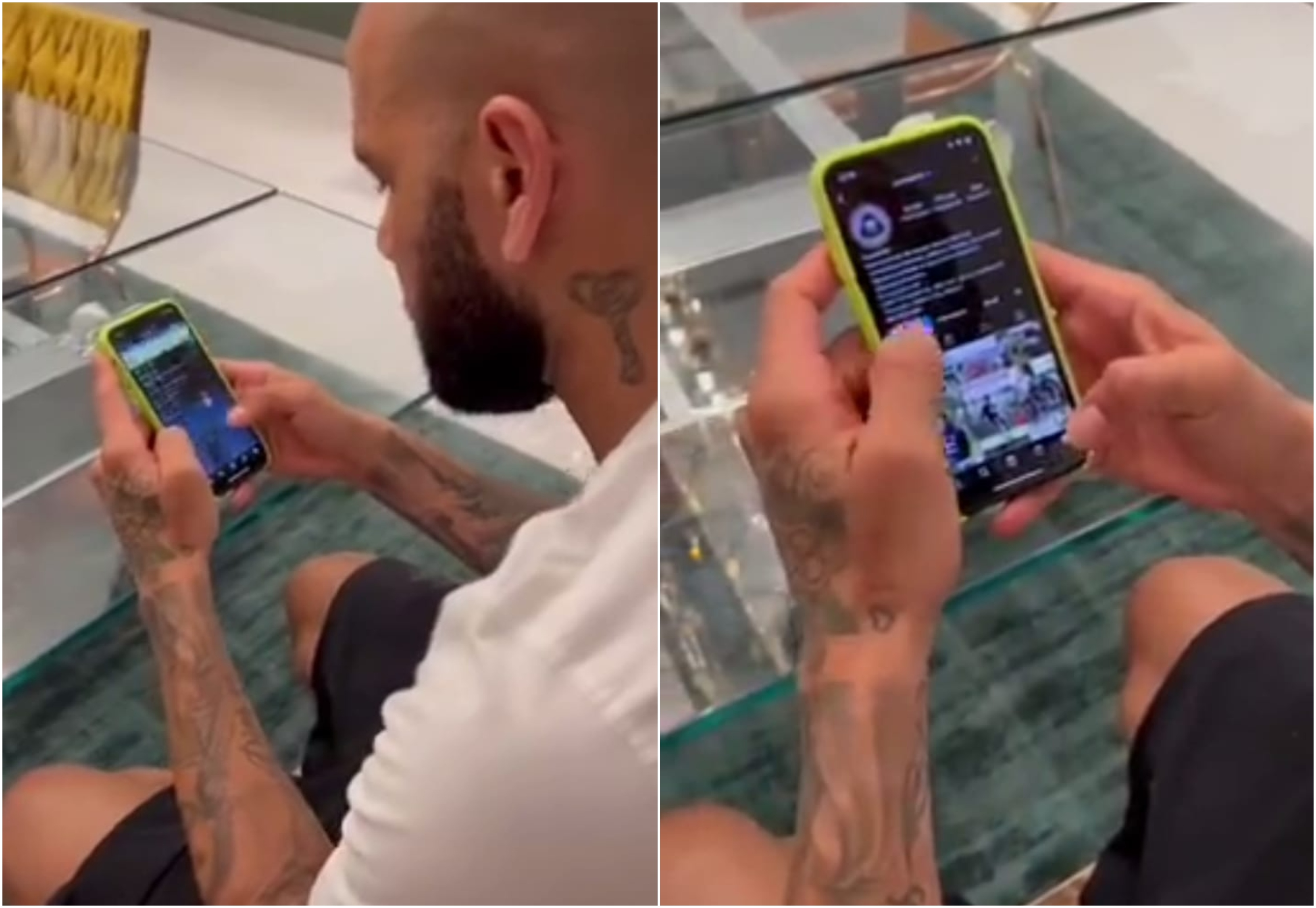 Dani Alves confirmó su llegada a Pumas con una reacción en redes sociales (Foto: Instagram/ pumasmx)