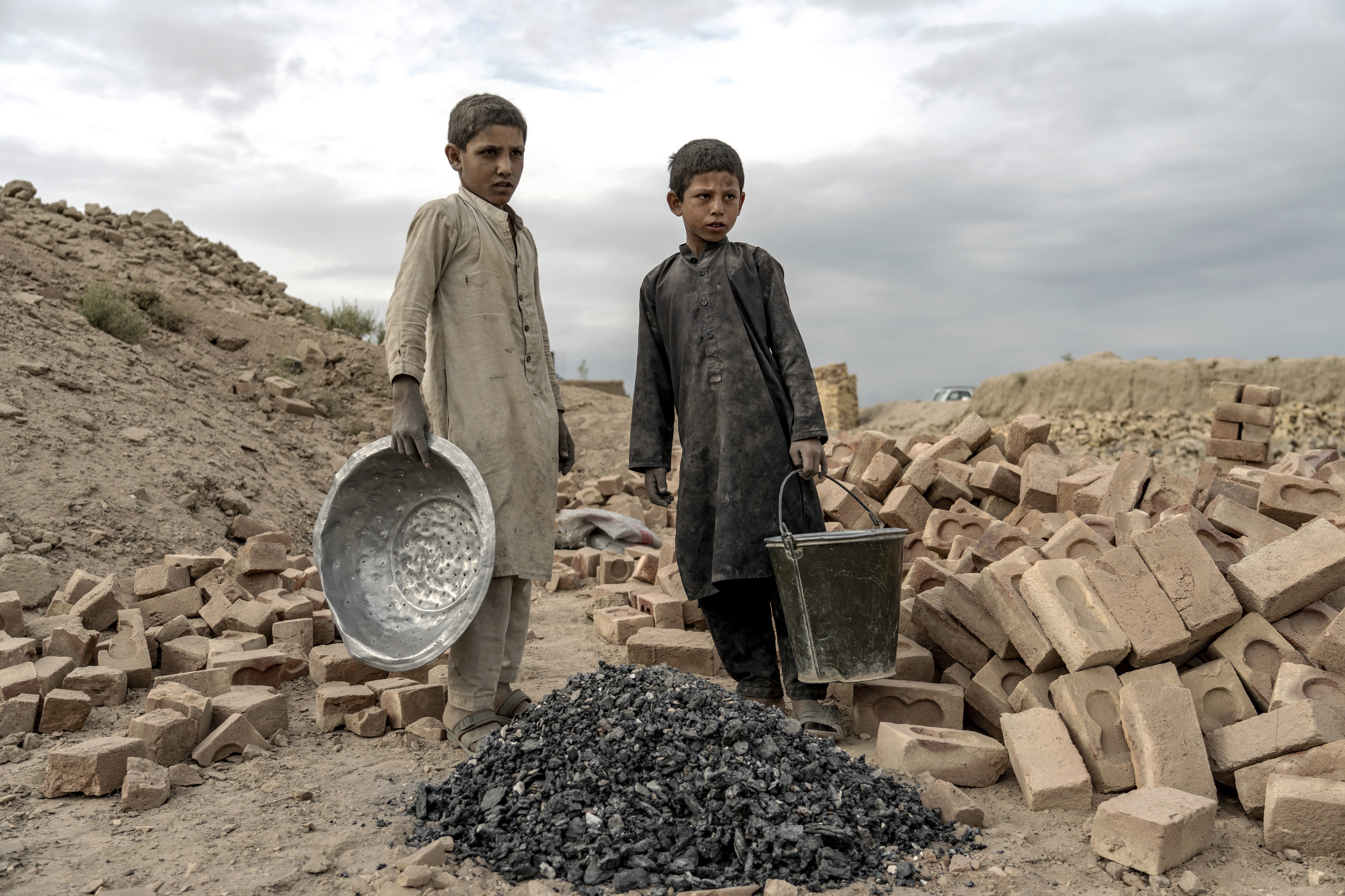 The number of children working in Afghanistan is constantly growing.