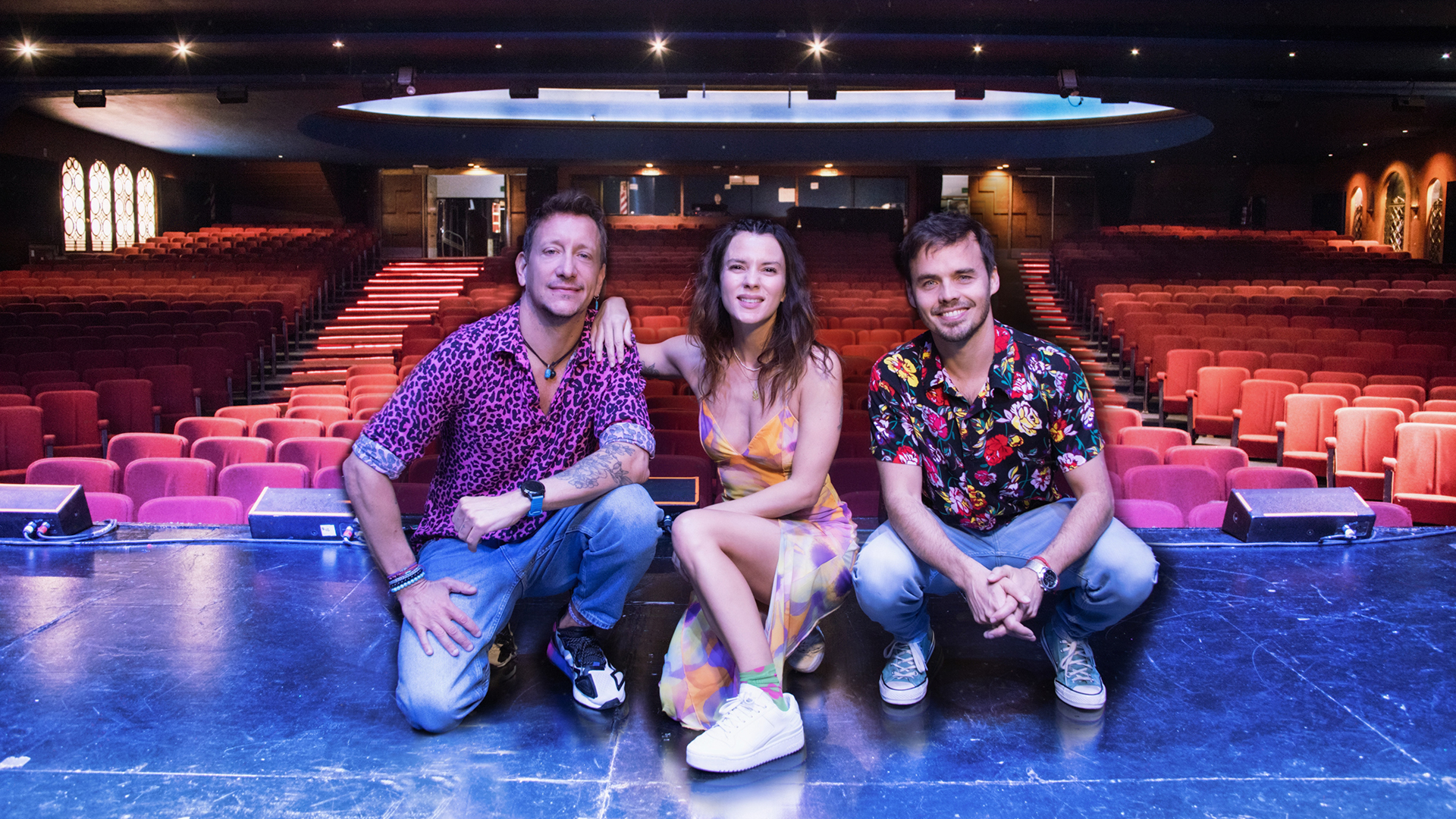 Nico Vázquez, Gime Accardi y Benja Rojas arrancaron con las últimas funciones de despida de la obra Una semana nada más en Buenos Aires 