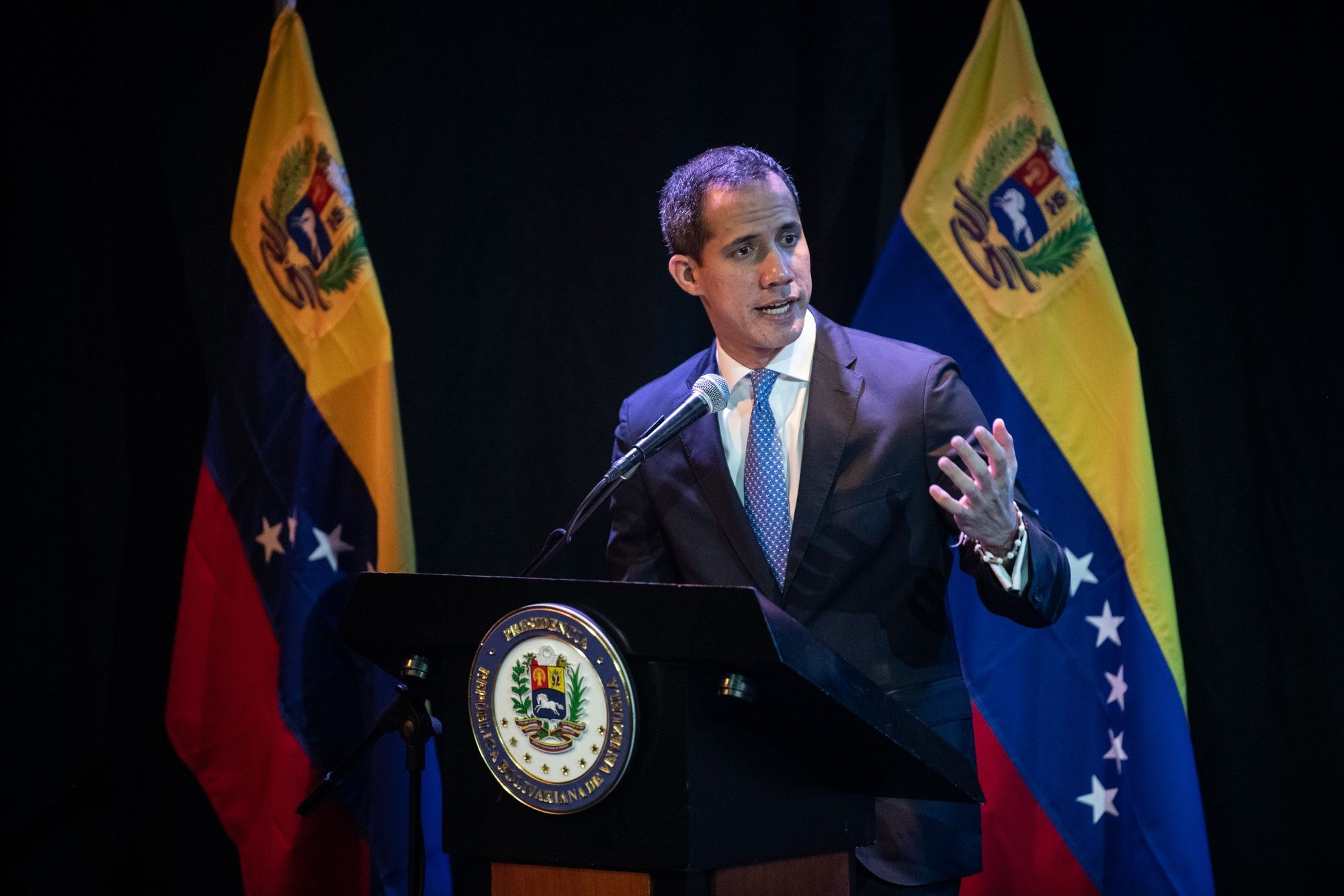 Juan Guaidó (Carlos Becerra/Bloomberg/Archivo)