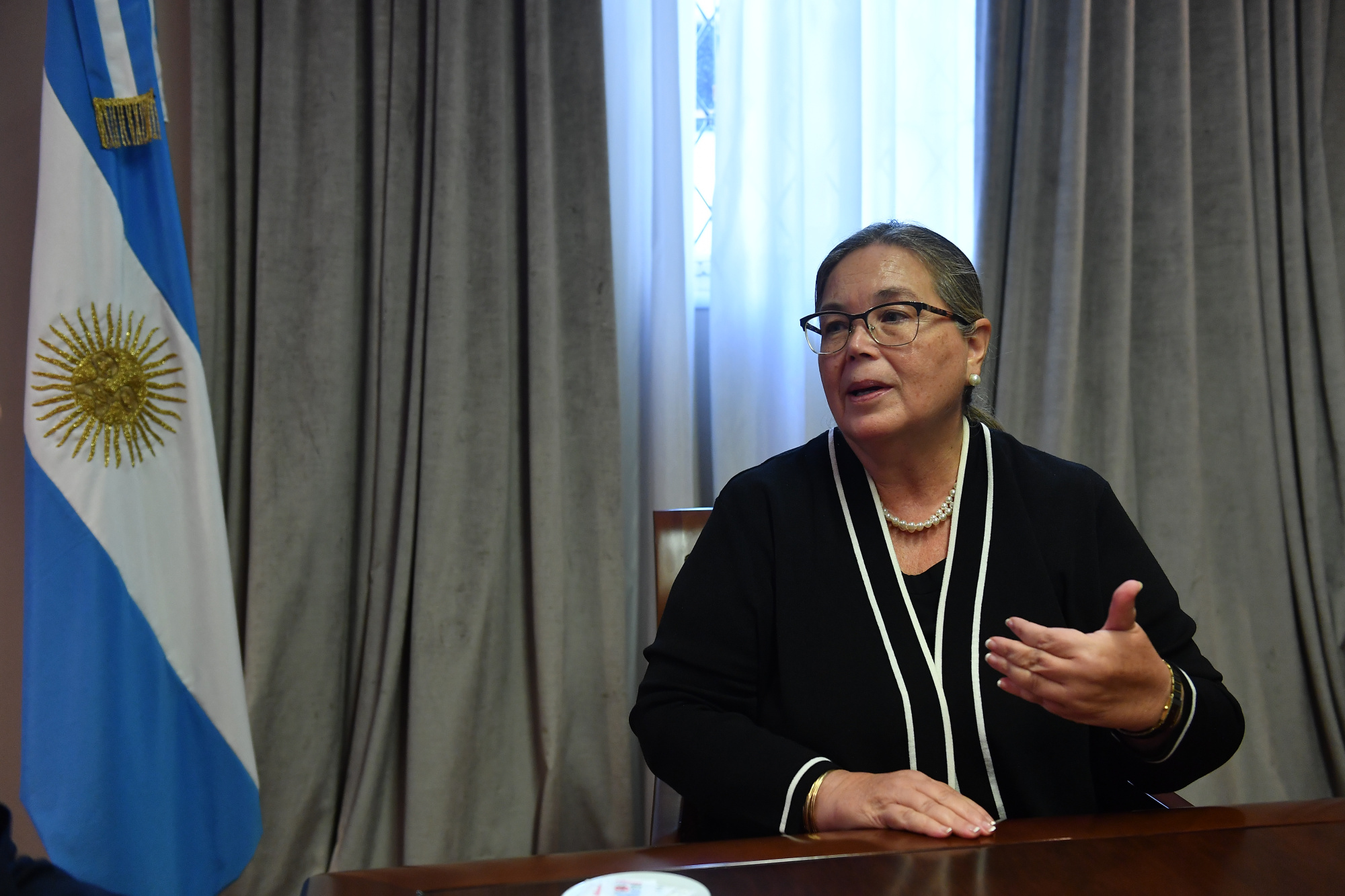 "La violencia de género se da transversalmente en los poderes judiciales de todos los países del mundo", expresó Medina (Maximiliano Luna)