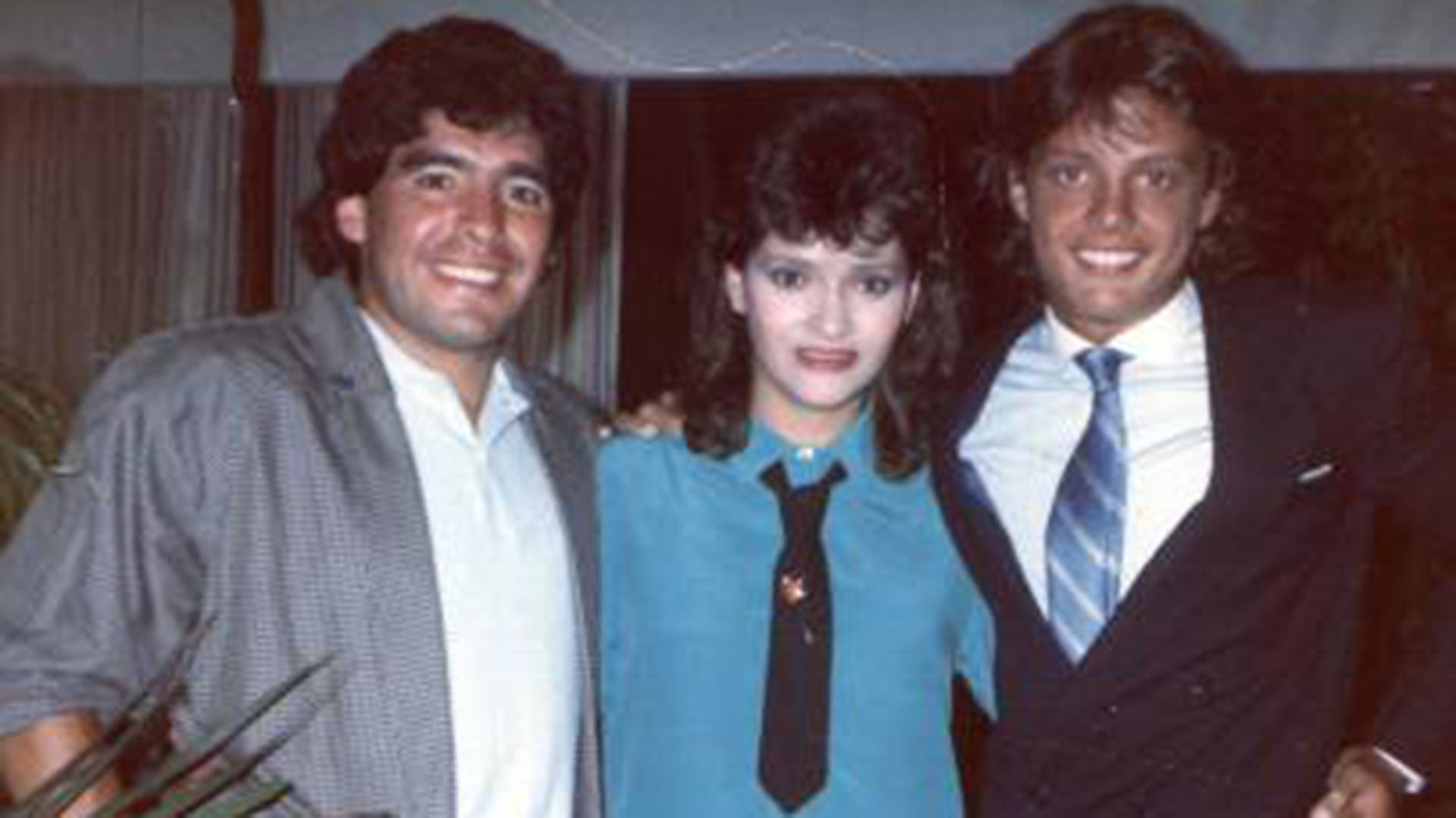 Diego Maradona estuvo con Luis Miguel
