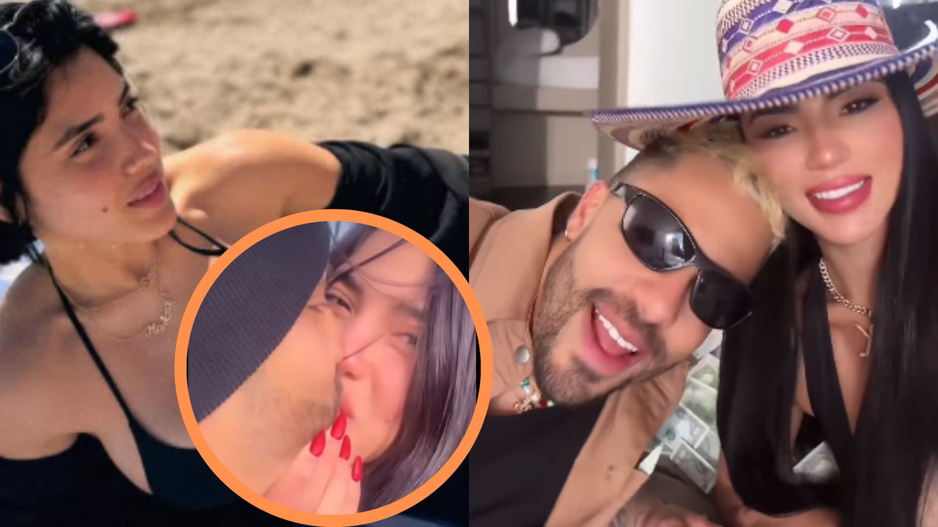 Altafulla reaccionó al video que publicó su exnovia en el cual se besan:  “Boquiabierto” - Infobae