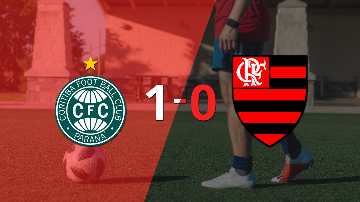 Apretada victoria de Coritiba frente a Flamengo