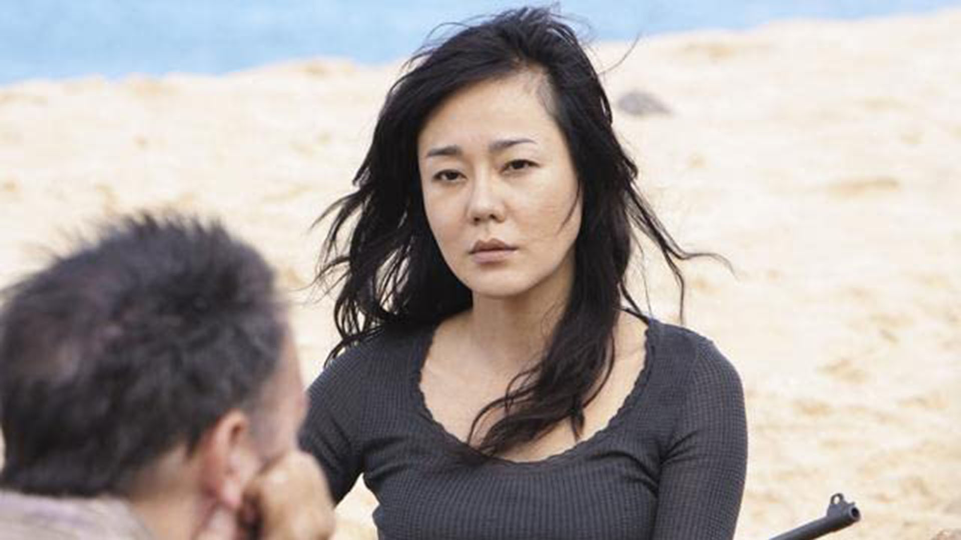  Kim Yunjin como Sun en la serie "Lost" que finalizó en 2010