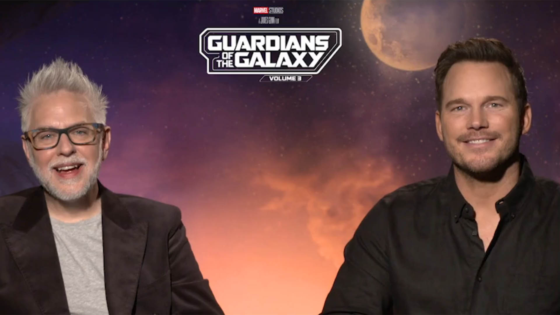 Chris Pratt y James Gunn a solas con Infobae por el estreno de “Guardianes de la galaxia Vol. 3″