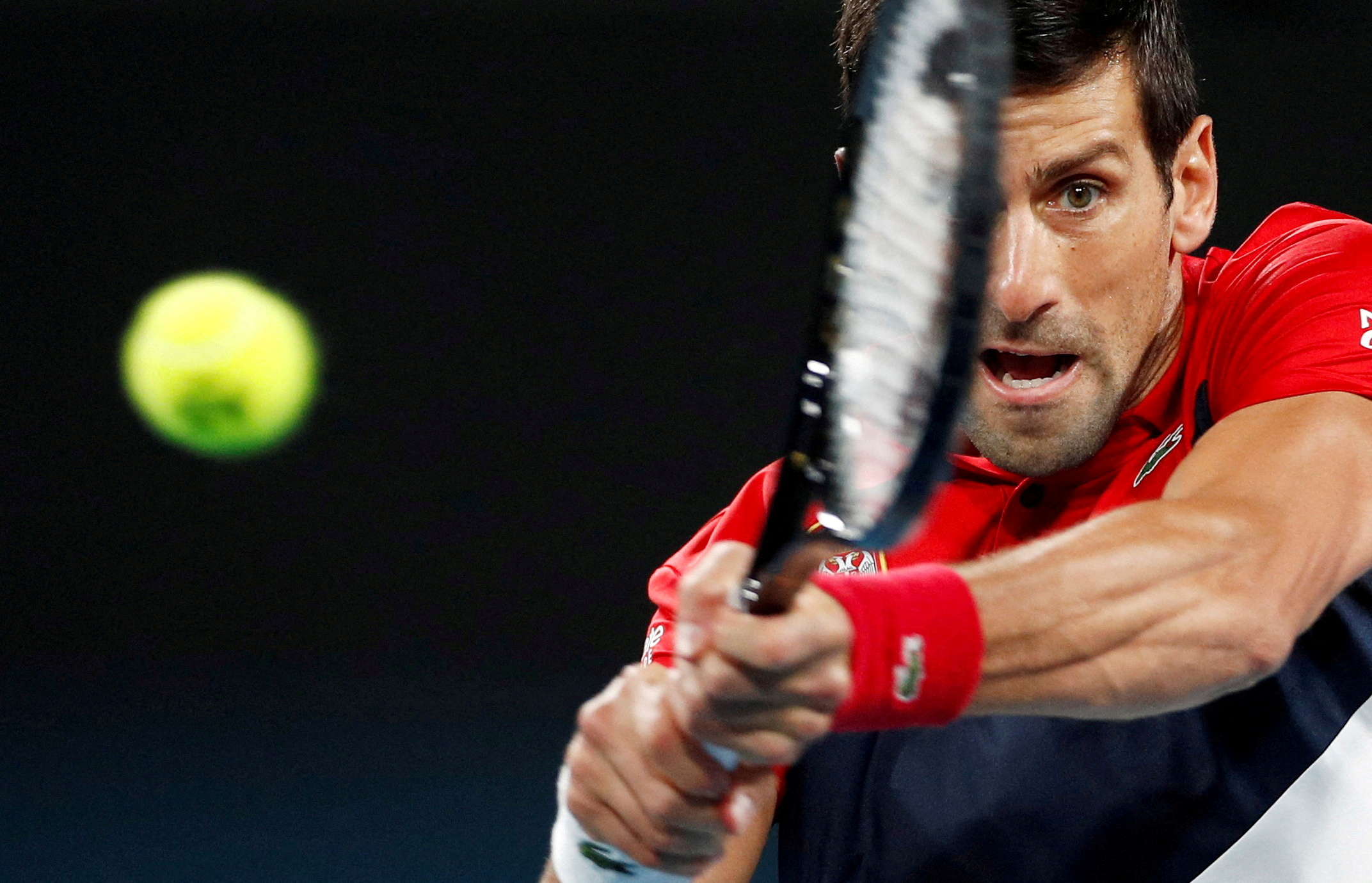 Djokovic llegó a Australia para disputar el primer Grand Slam del año (Reuters)
