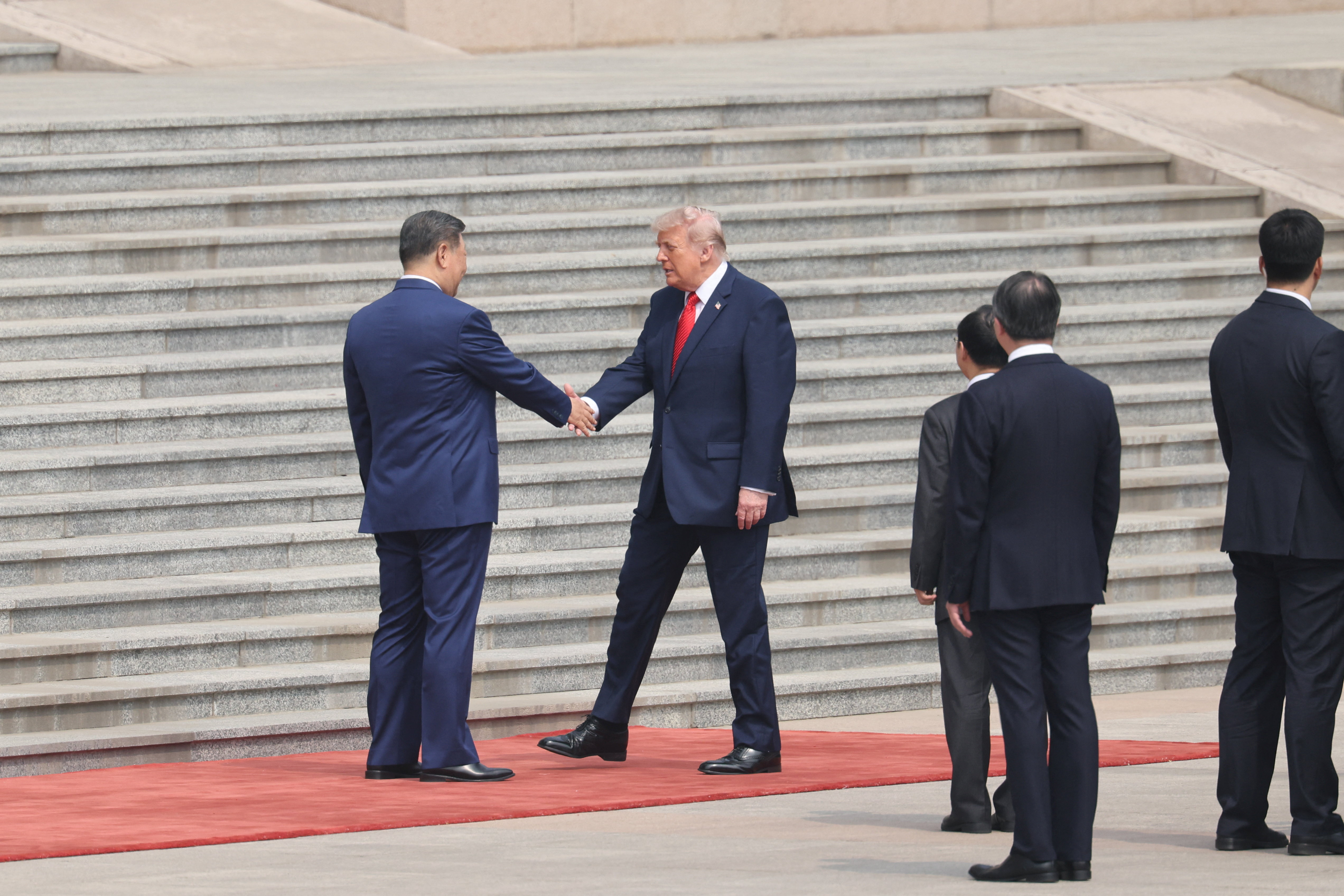 Donald Trump se re&uacute;ne con Xi Jinping en China en medio de tensiones comerciales y la guerra contra Ir&aacute;n