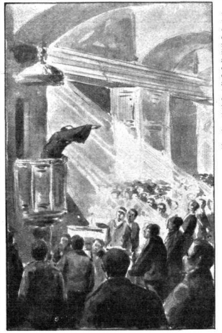 El franciscano Mamerto Esquiú en plena defensa de la constitución, el 9 de julio de 1953, en Catamarca