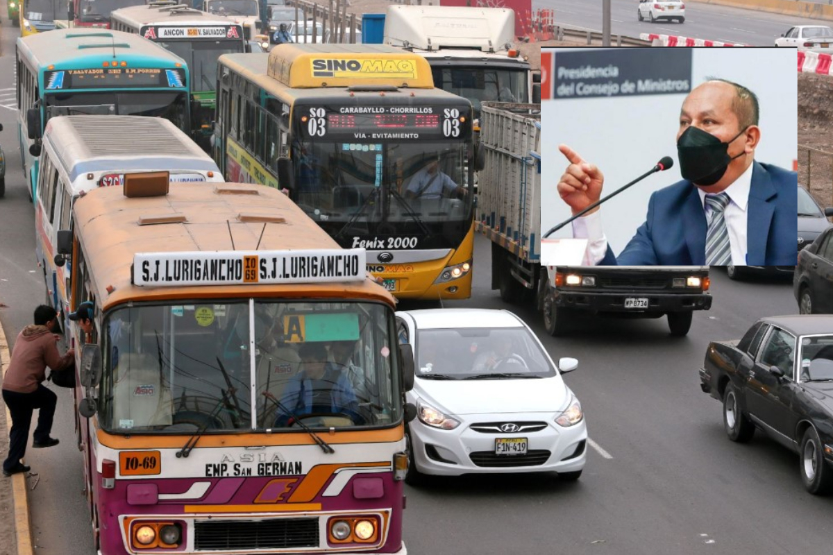 Gobierno asegura que mantendrán diálogo con el gremio de transporte y atenderán sus demandas