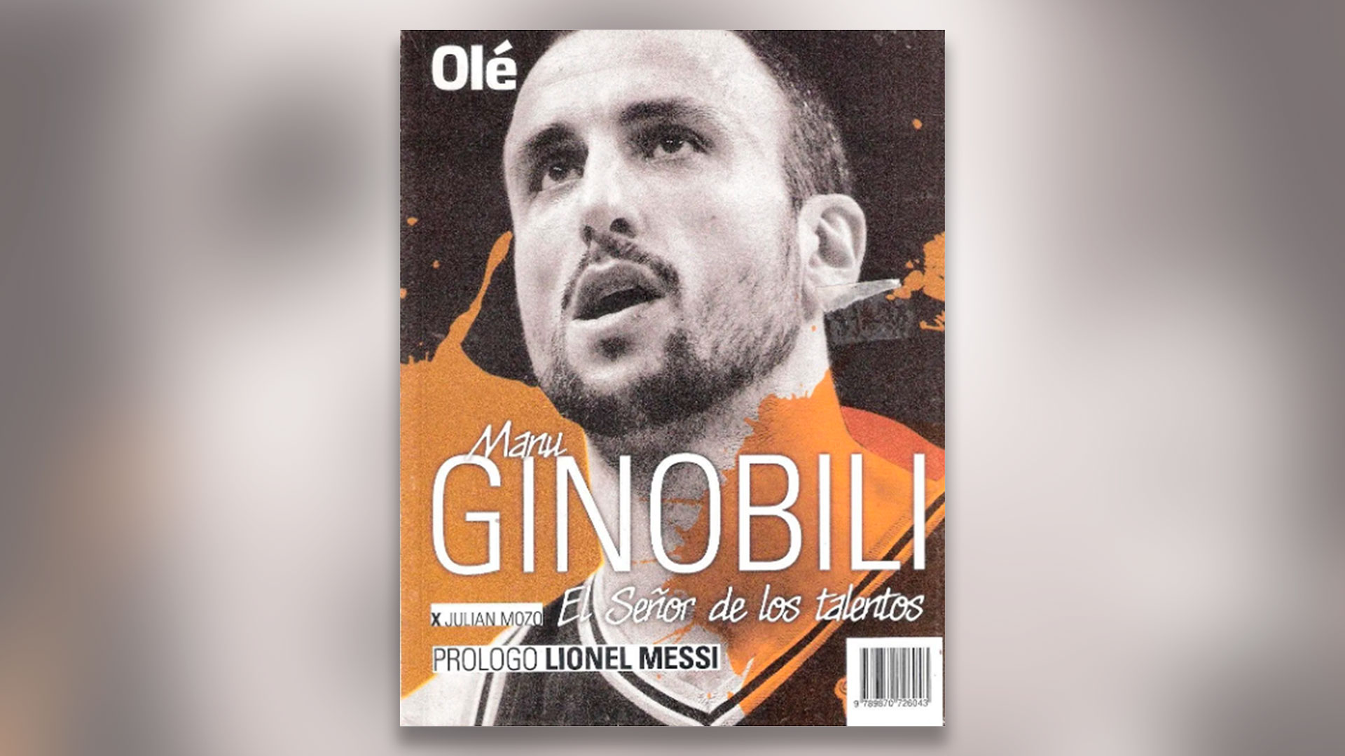 Manu Ginobili.  The Lord of Talents, by Julián Mozo.