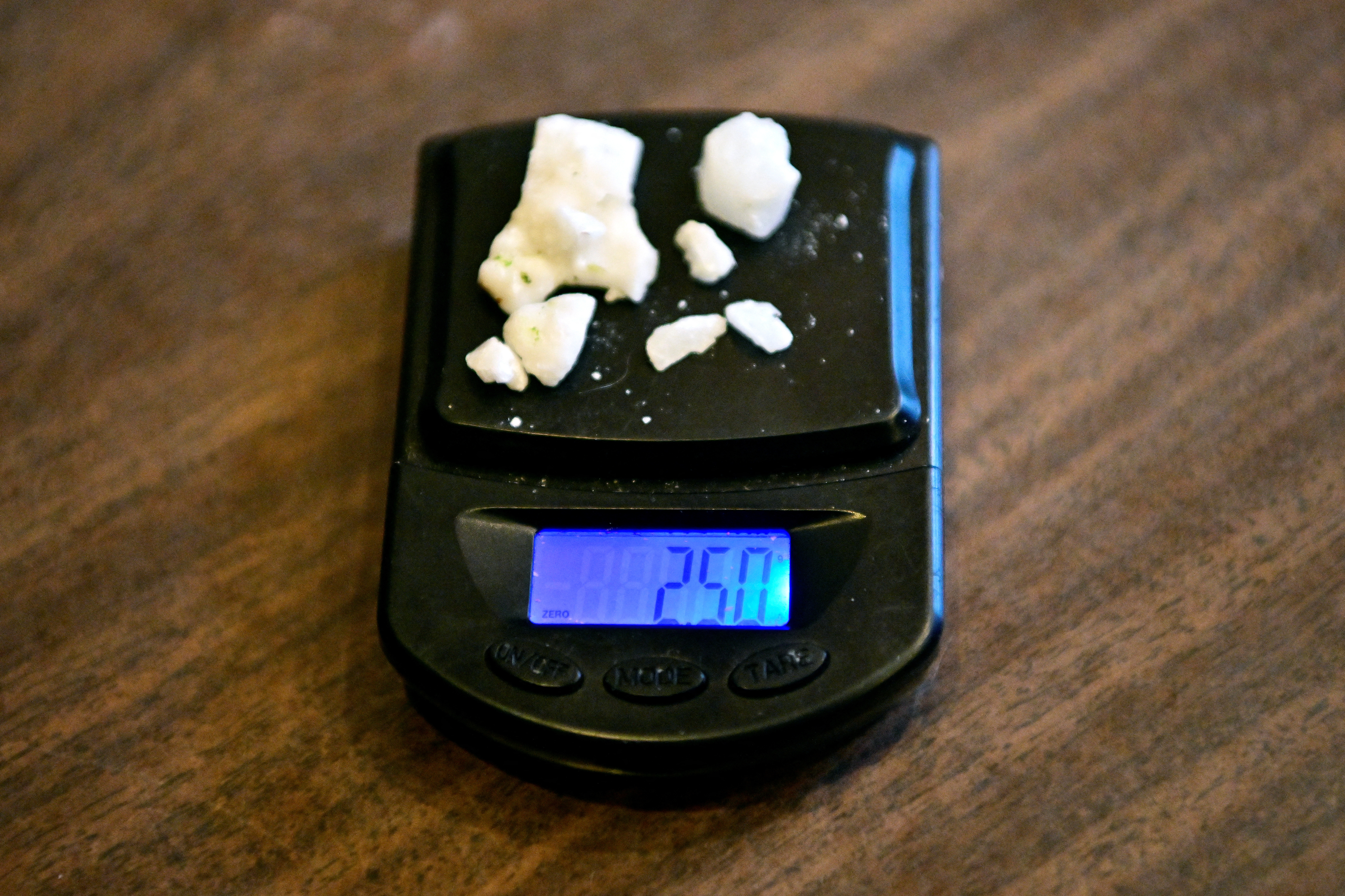 2.5 gramos de cocaína (REUTERS/Jennifer Gauthier)