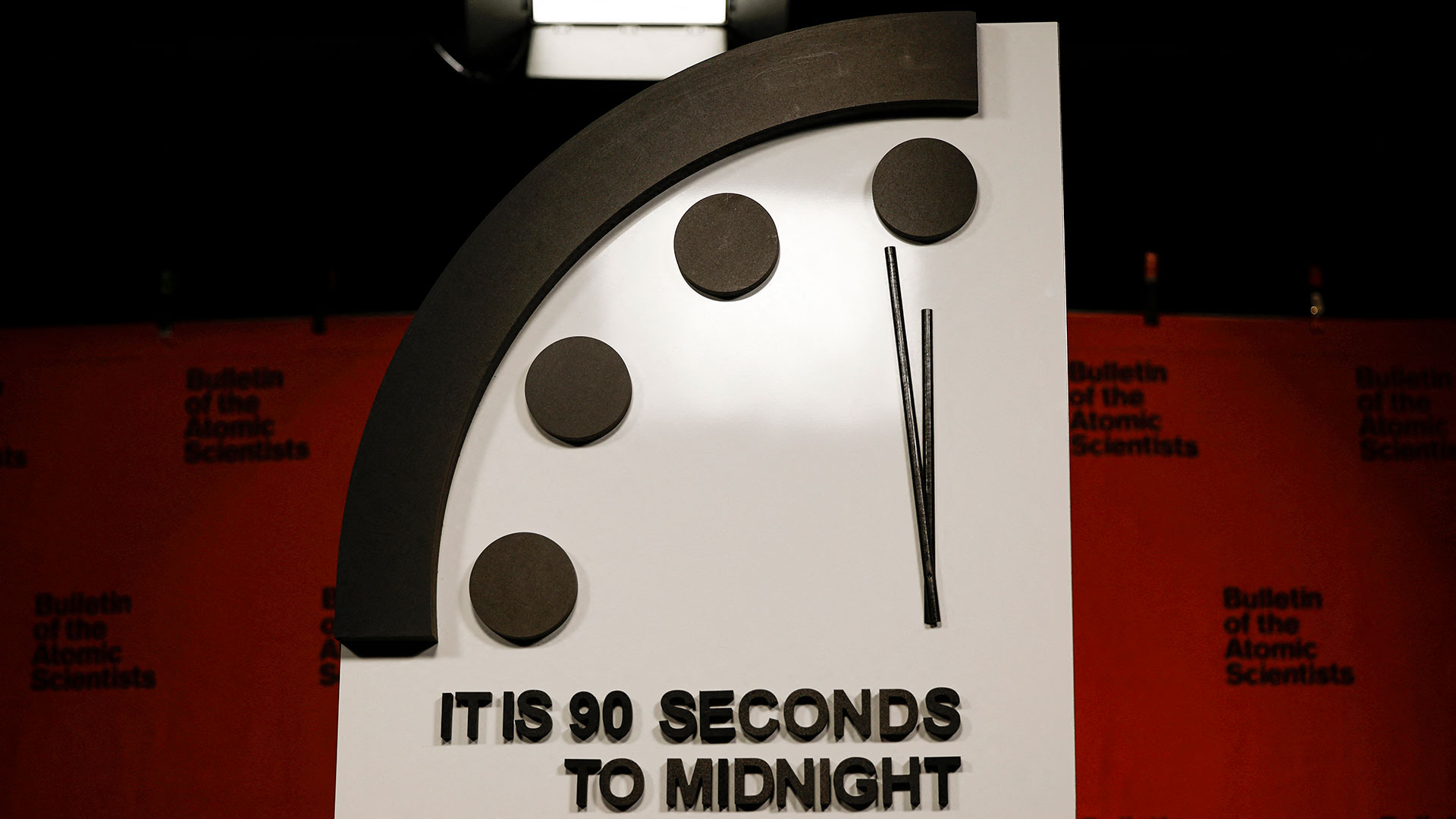 El Reloj del Juicio Final comenzó a funcionar en 1947 (Getty Images via AFP)