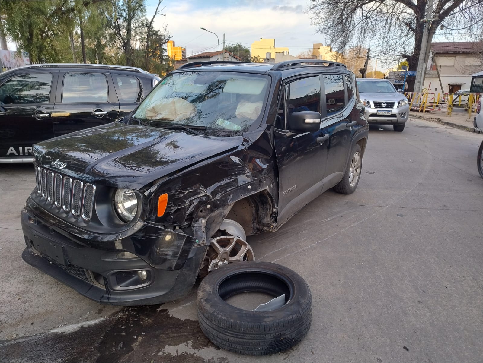 Cayeron tres delincuentes tras una entradera en Caseros 