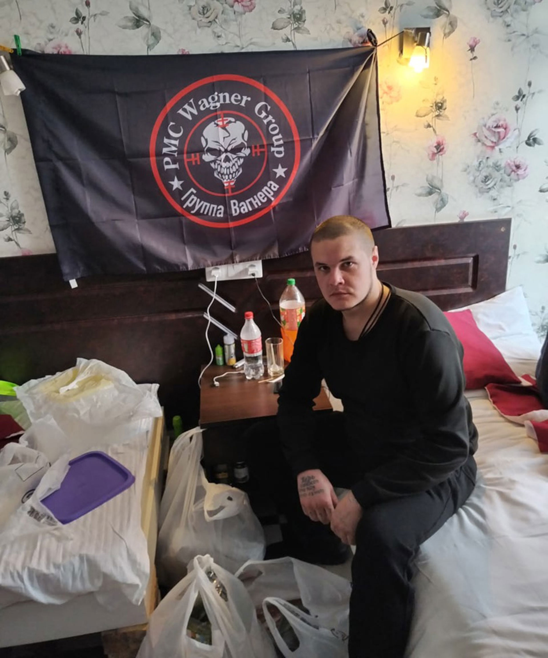 Nikita Lyubimov se está recuperando de una herida de metralla sufrida en Ucrania (Redes de Lyubimov)
