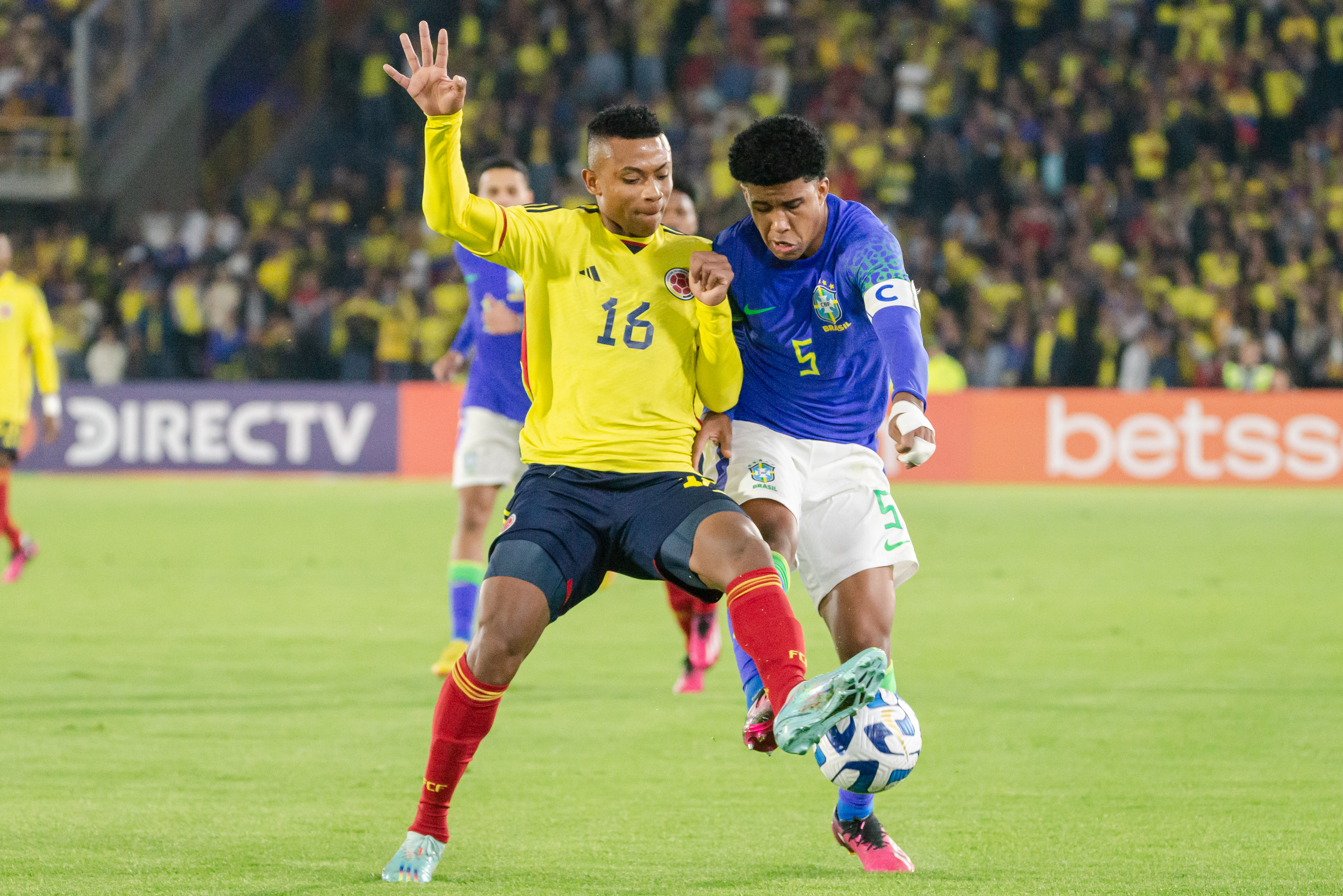 Inteligencia Artificial ubicó dos jugadores de la selección Colombia en el once ideal del Sudamericano sub-20