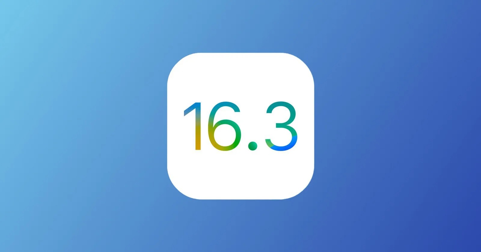 Actualización de iOS 16.3