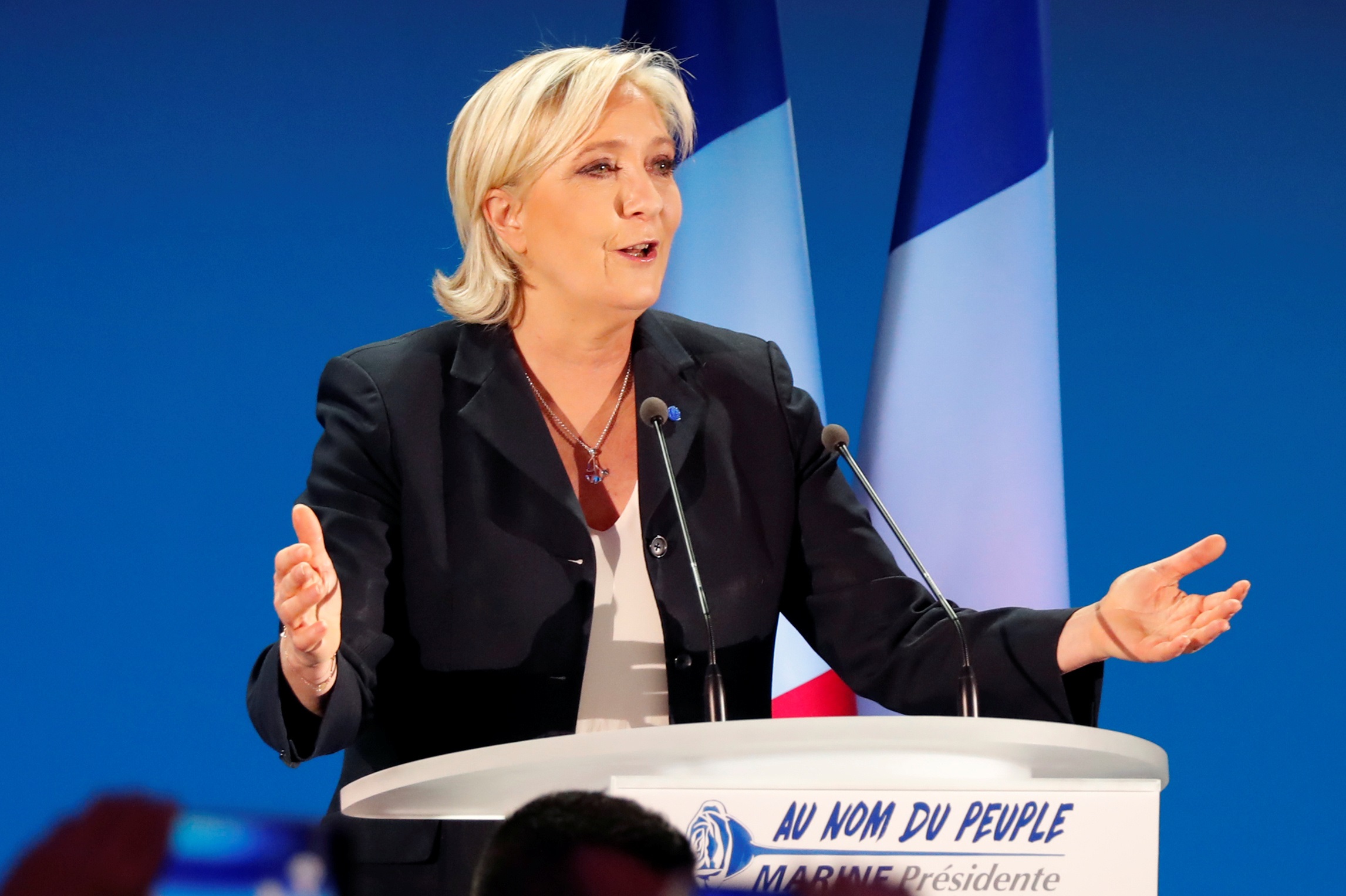 Marine Le Pen lleva adelante el Rassemblement National en Francia 
