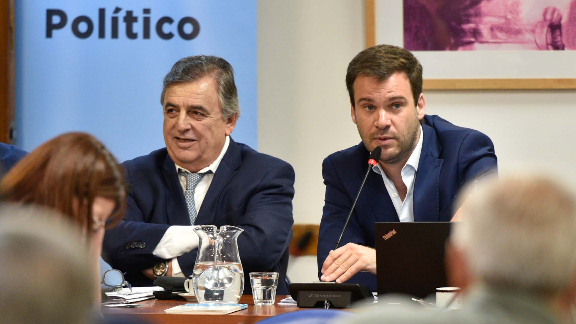 Juan Manuel López (CC) y Mario Negri (UCR) - Adrián Escandar