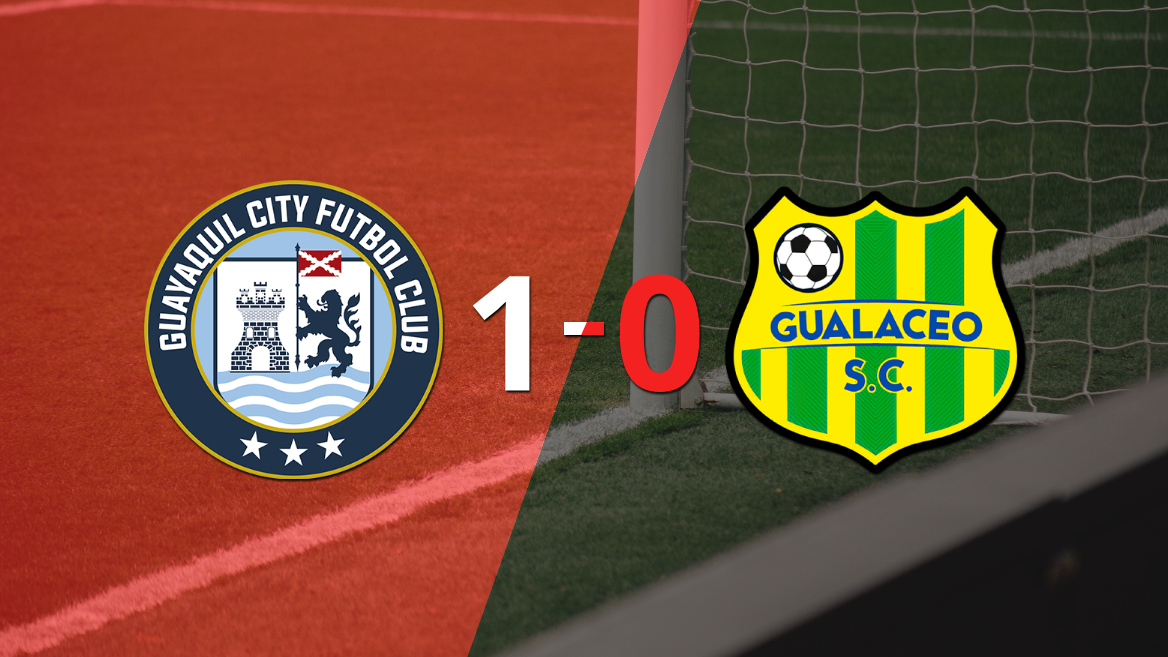 Guayaquil City derrotó en casa 1-0 a Gualaceo