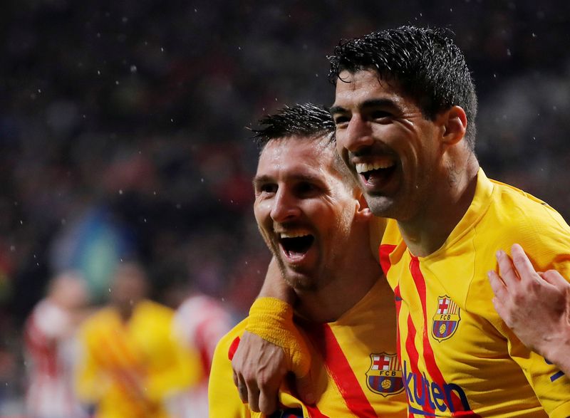 Lionel Messi y Luis Suárez compartieron seis temporadas en Barcelona (Reuters)