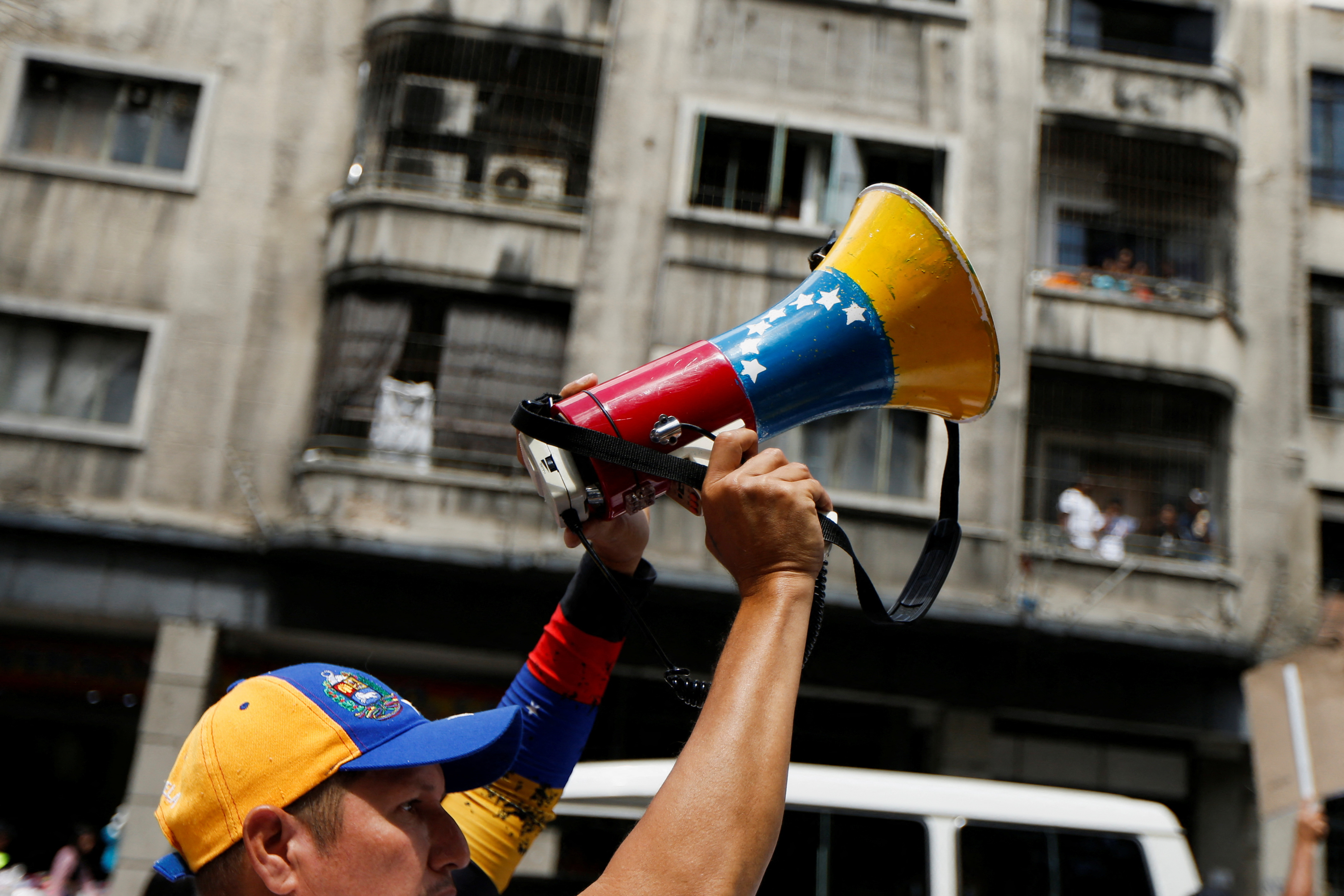 En el 88 % de las manifestaciones se exigieron derechos económicos, sociales, culturales y ambientales (REUTERS/Leonardo Fernández Viloria)