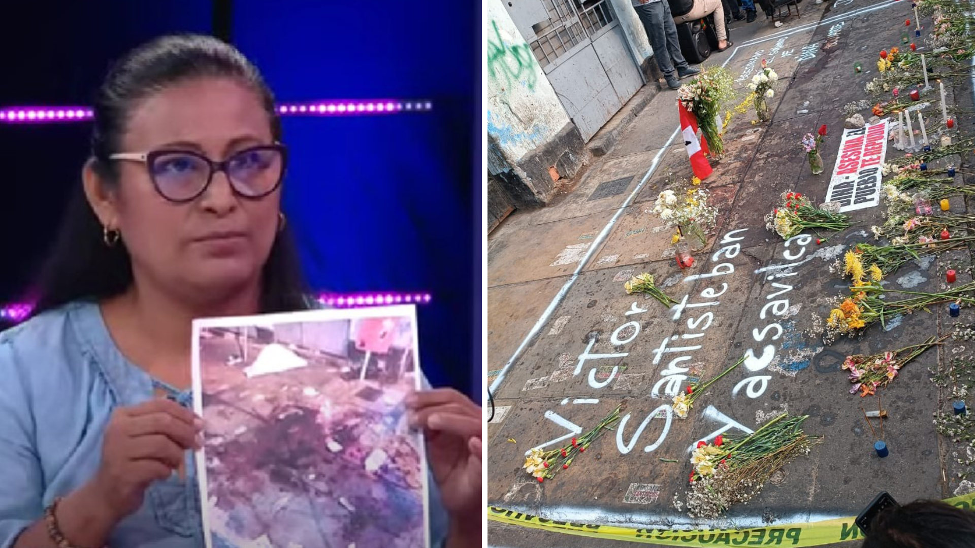 Hermana de Víctor Santisteban pide justicia: “Nuestra lucha no es fácil. Los altos funcionarios han manchado el nombre de mi familia”