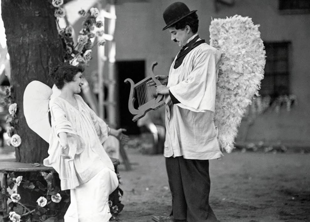 Lita y Chaplin en "El muchacho" FOTO: © 1921 - United Artists