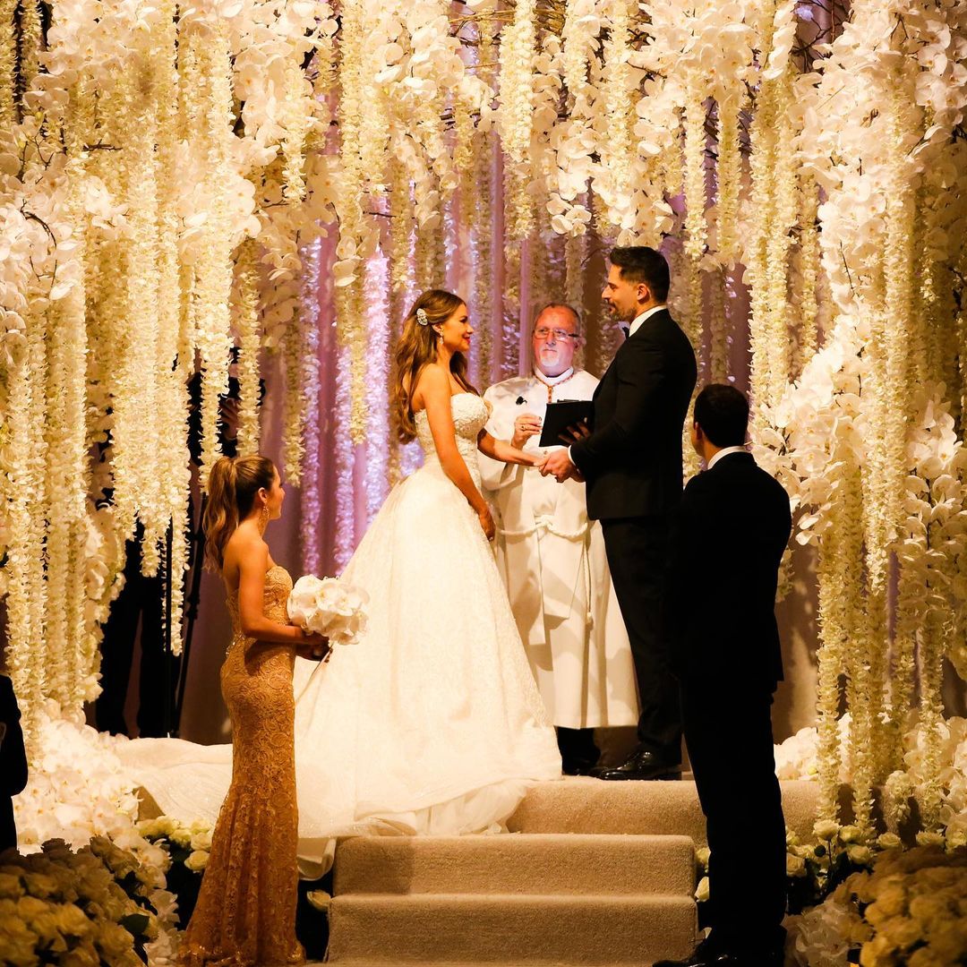 La pareja se casó en una lujosa ceremonia en el complejo turístico Breakers Palm Beach, en Florida