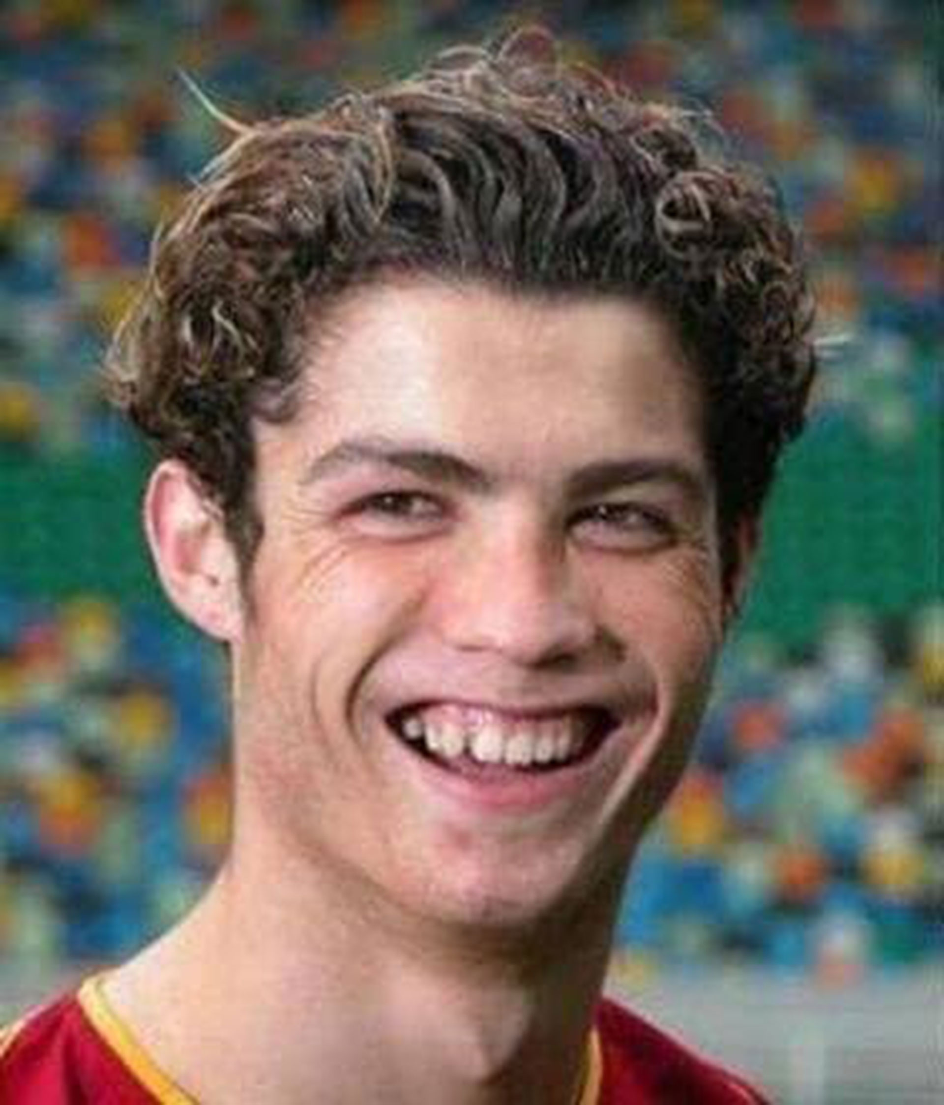 Роналду в молодости фото с кривыми зубами
