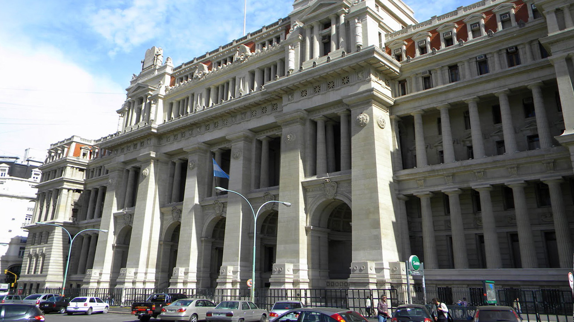 El Palacio de Tribunales