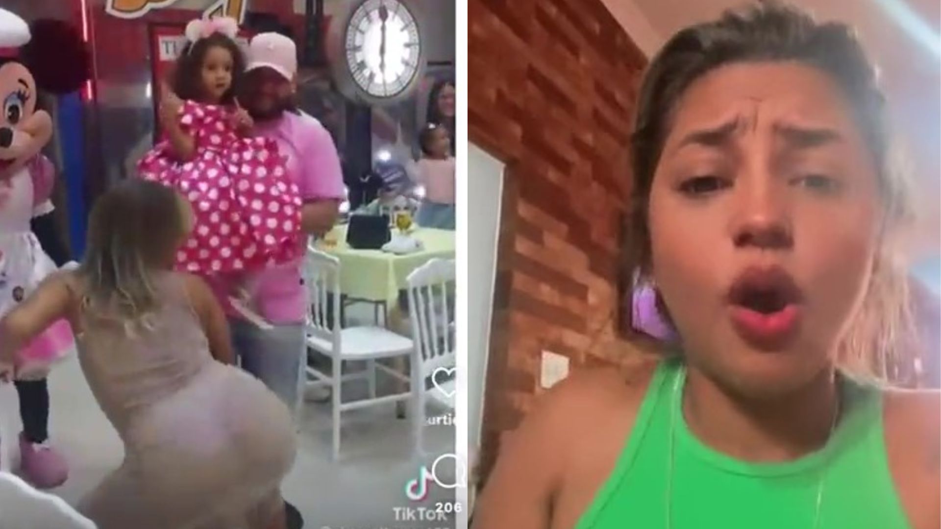 La mujer que realizó el baile provocativo en la fiesta de su hija de 3 años  respondió enfurecida a quienes la criticaron - Infobae