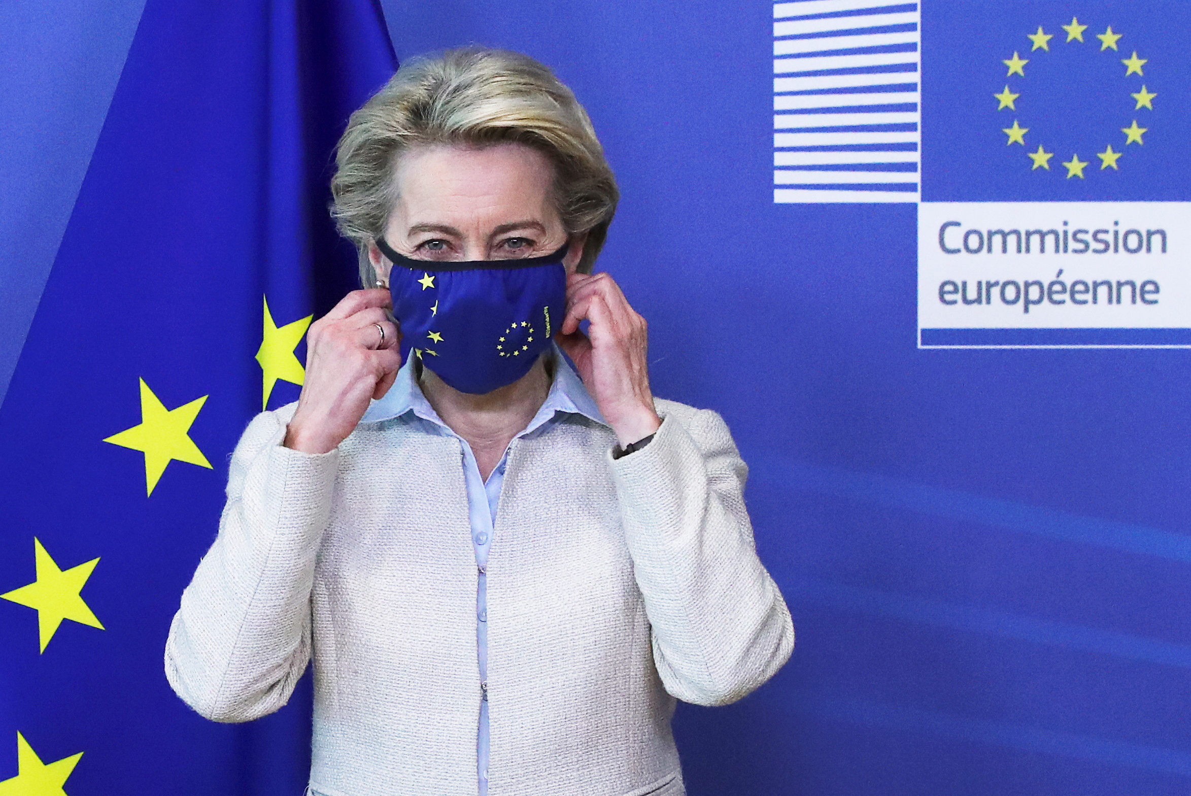 La presidenta de la Comisión Europea, Ursula von der Leyen. REUTERS/Yves Herman/Pool