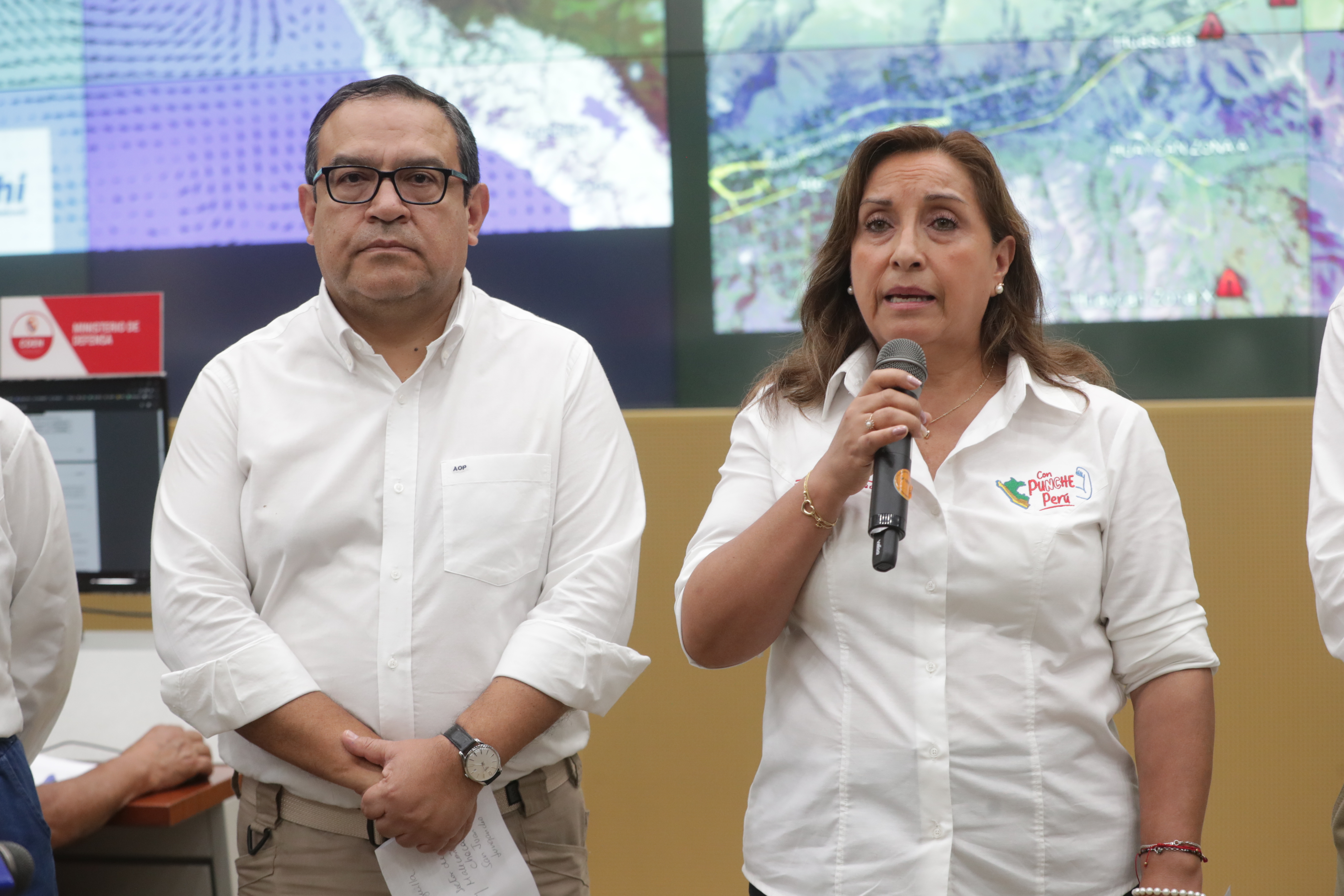 Dina Boluarte llama a cruzada nacional ‘Punche, Solidario’ para ayudar a damnificados del ciclón Yaku