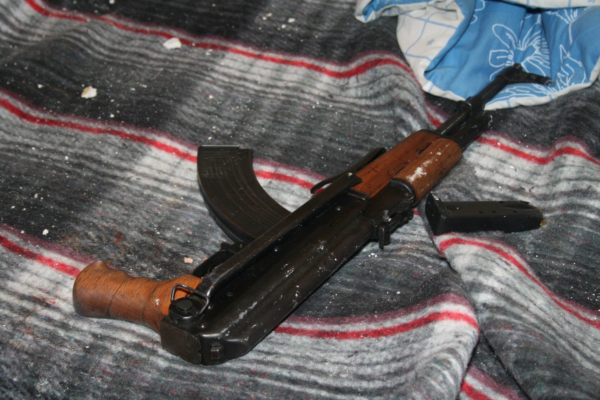 Los rifles AK-47 son utilizados por los grupos criminales debido a la ligereza de sus balas. (CUARTOSCURO)