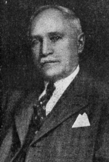 Julio Ulises Martin, el empresario de origen suizo, uno de los precursores de la industria de la yerba mate en el país, en una foto publicada en Caras y Caretas en 1932.