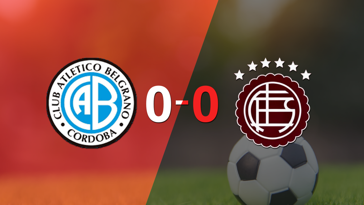 Sin muchas emociones, Belgrano y Lanús empataron 0-0